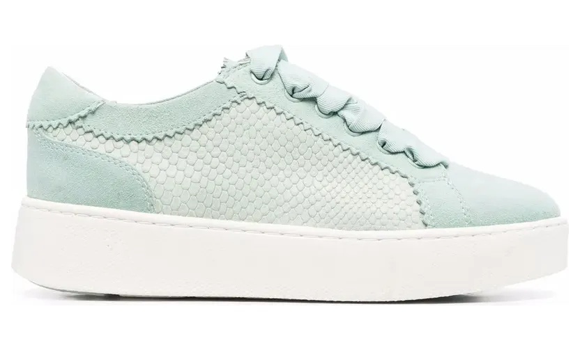 Geox Sneakers met slangenleer-effect – Blauw (D25QXC04121)