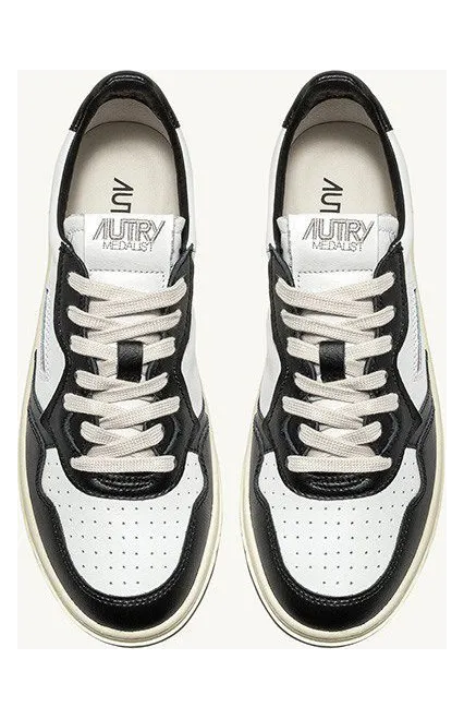 Autry Medalist Low Leather / Leather Black (AULWWB01) (5)