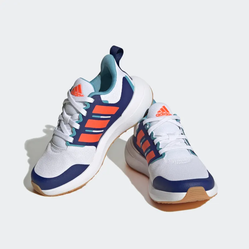 Adidas Fortarun 2.0 Cloudfoam Sport Running Lace Cloud White / Solar Red / Victory Blue (HP5441)