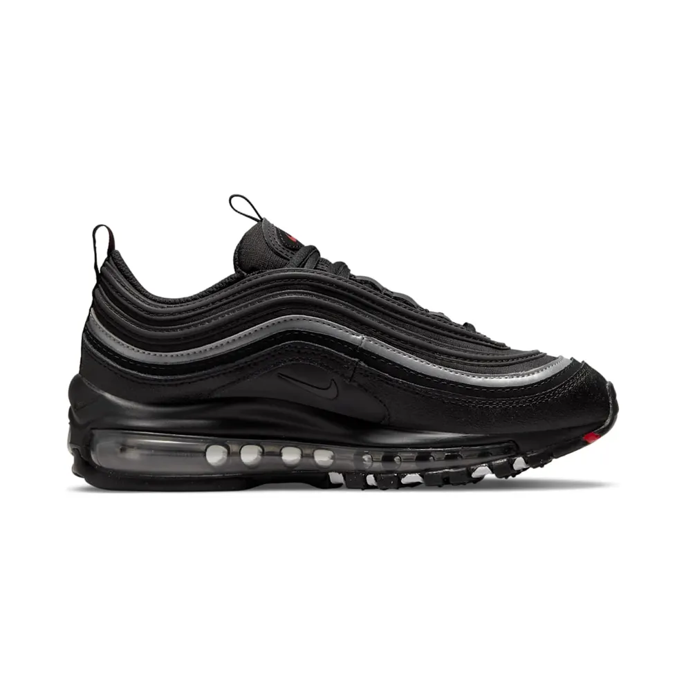 Nike Air Max 97 Black Silver Red (GS) (921522-028)
