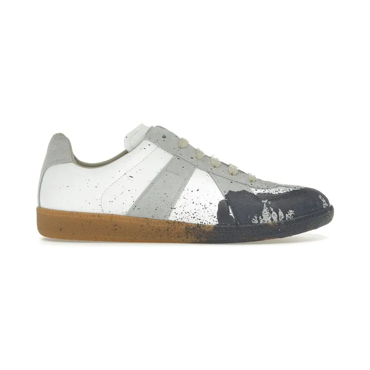Maison Margiela Paint Replica German Army Trainer (GAT) White Pewter (S57WS0481P6230H0A65)
