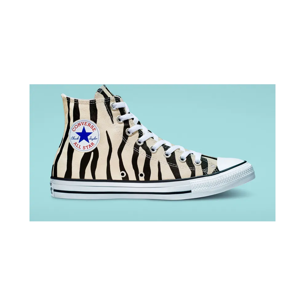 Converse Chuck Taylor All Star Hi Zebra Stripe (166258F)