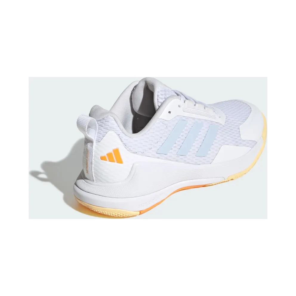 Adidas Novaflight 2 Indoor Cloud White / Crystal Sky / Ice Tangerine (KI8520)