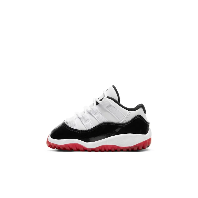 Air Jordan Nike AJ XI 11 Low Suede ‘White Bred’ (TD) (2020) (505836-160)
