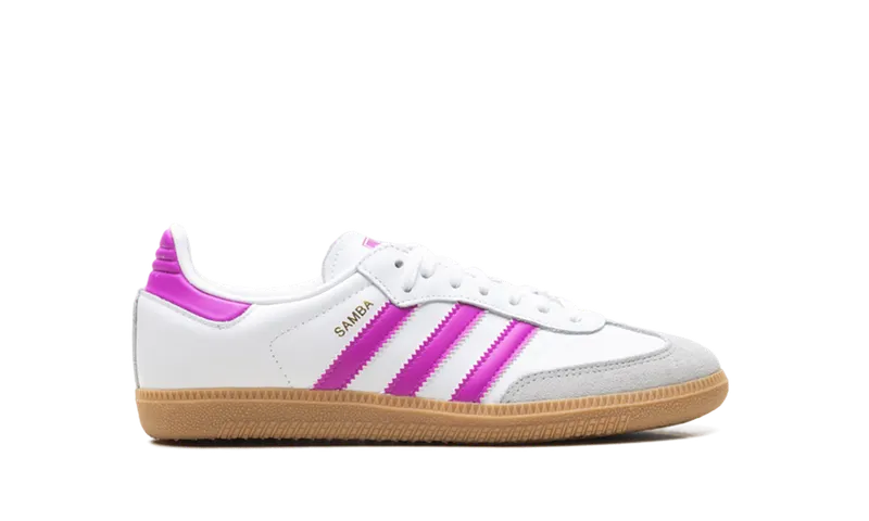 Adidas Samba OG GS “White Purple” (IH2873)