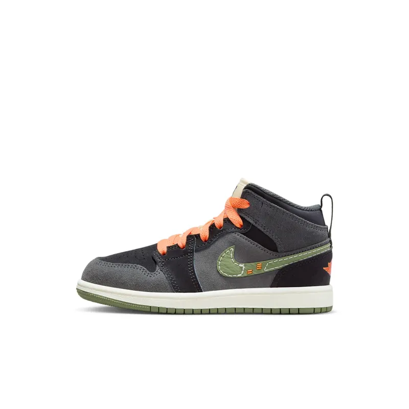 Jordan 1 Mid SE Craft Anthracite Light Olive (FD9094-003)