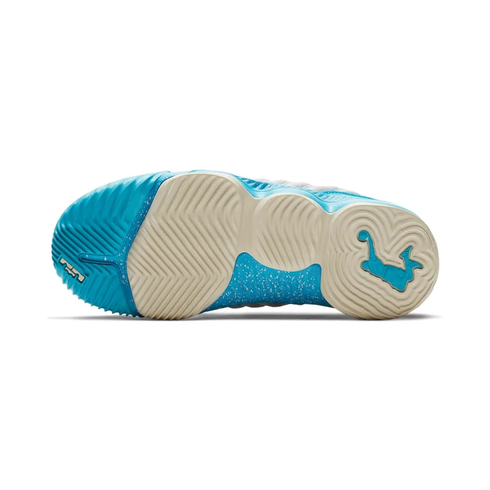 Nike LeBron 16 Tropical Beach (PS) Light Bone/Tour Yellow-Bright Crimson-Blue Lagoon-Atmosphere Grey-Black (AQ2467-076)