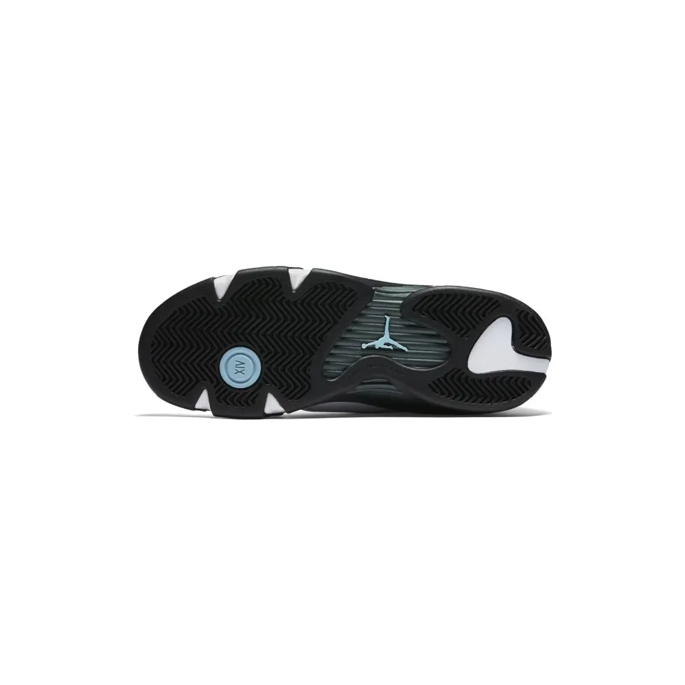 Jordan 14 Retro Oxidized Green 2016 (GS) White/Oxidized Green-Legend Blue-Black (487524-106)