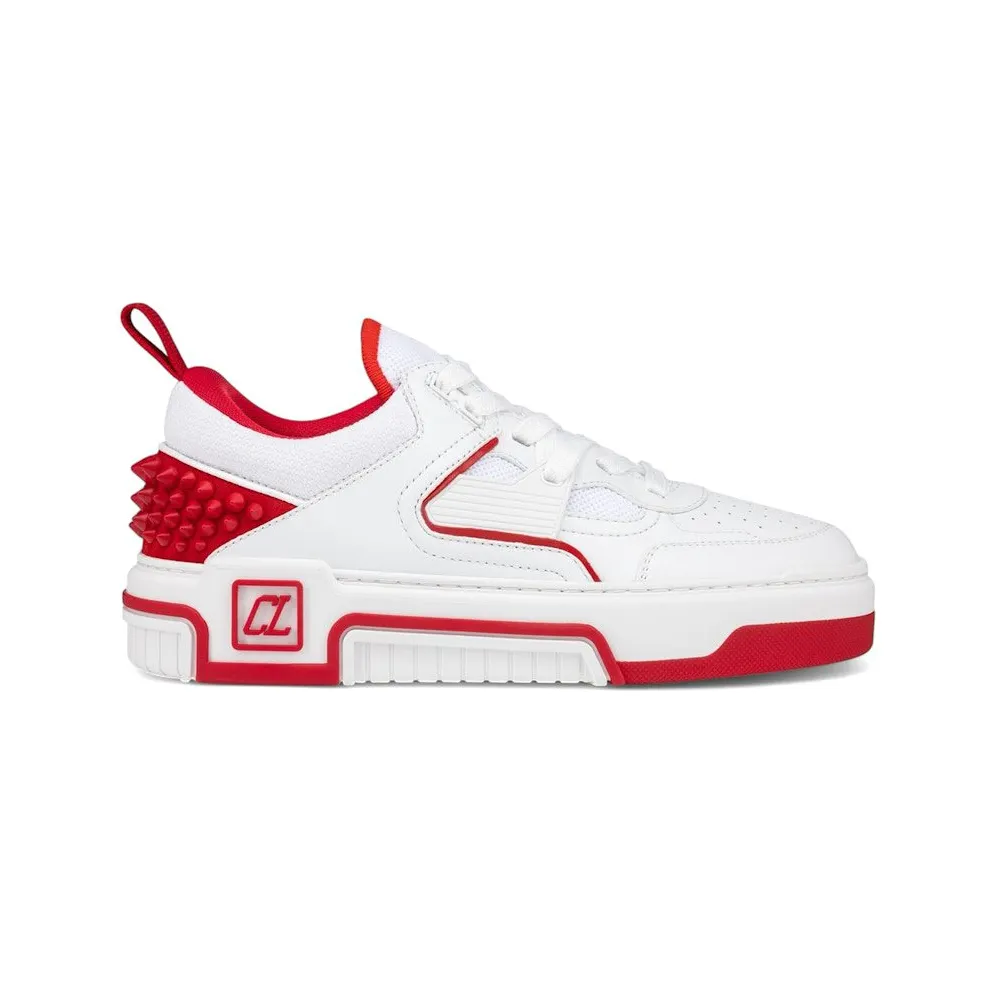 Christian Louboutin Astroloubi Flat White Red (3230887 J679)