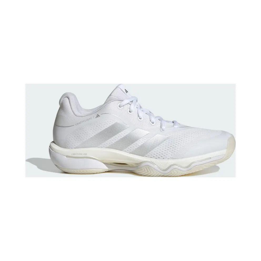 Adidas CRAZYFLIGHT 7 Cloud White / Silver Metallic / Cloud White (KJ1277)