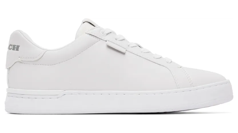 Coach 1941 White Lowline Low-Top Sneakers (C8874 OPI)