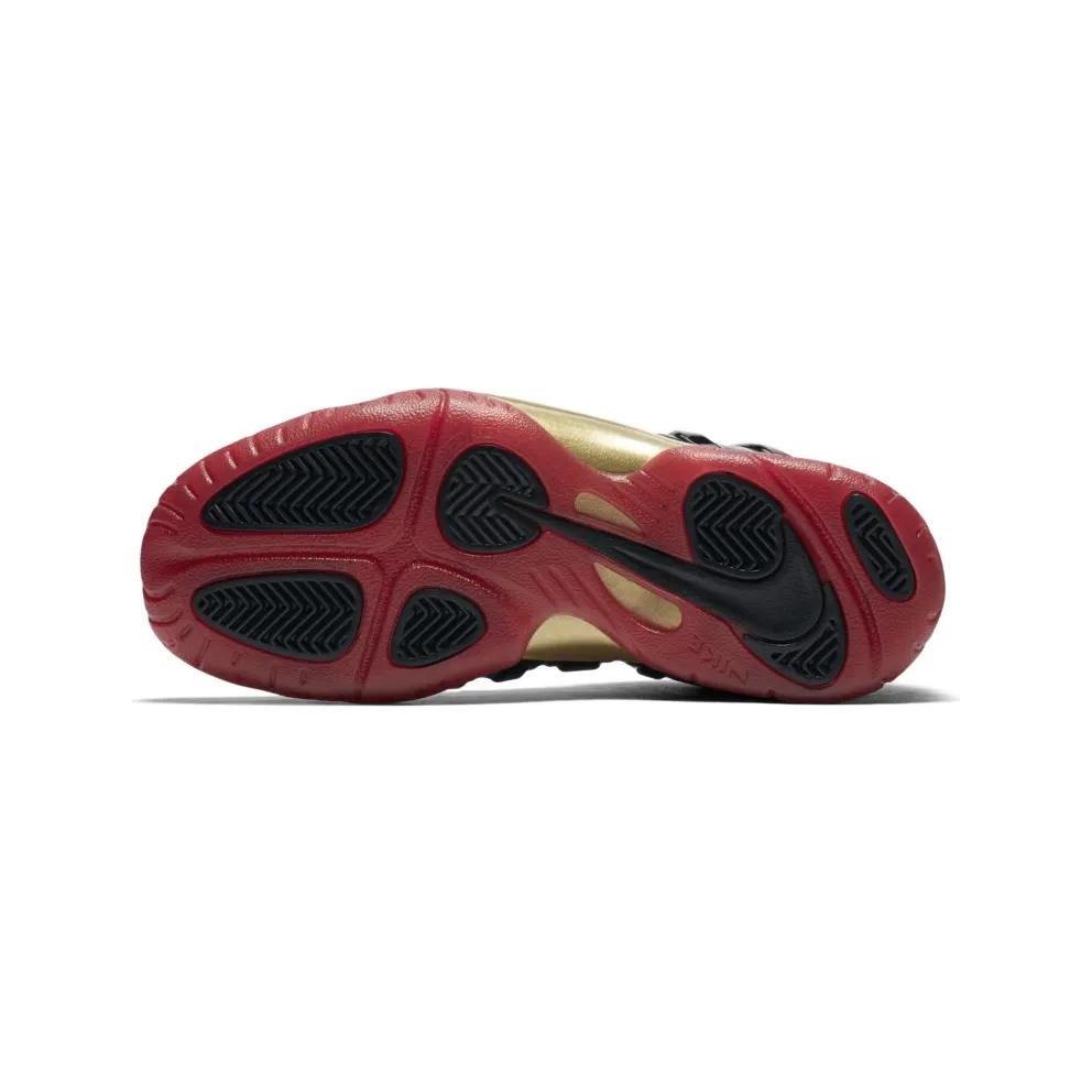 Nike Air Foamposite One Dracula (GS) Black/University Red-Metallic Gold (846077-003)