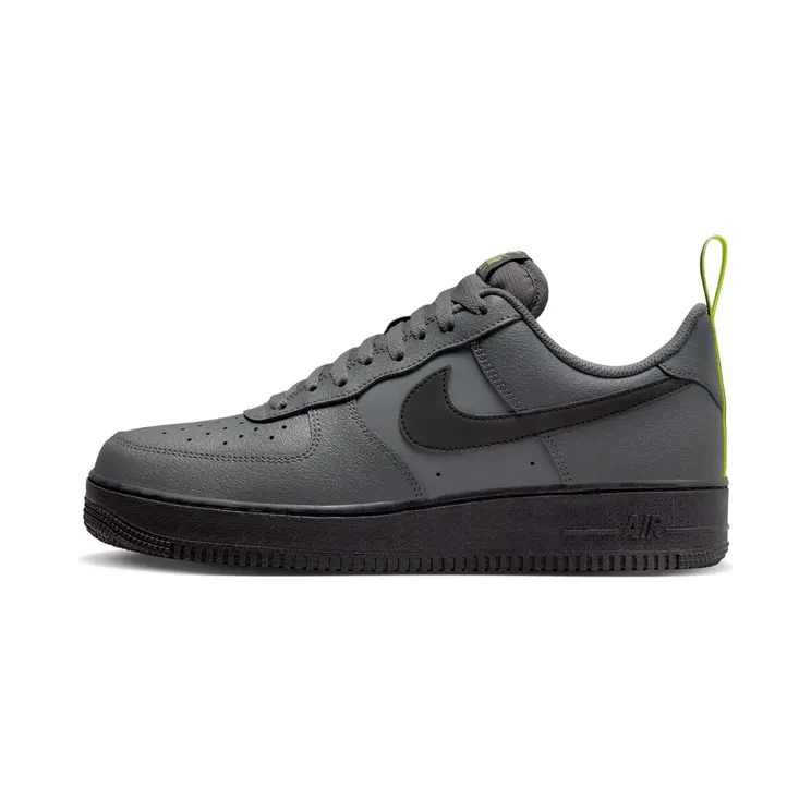 Nike Air Force 1 Low ’07 “Iron Grey / Volt / Black” (DZ4510-001)