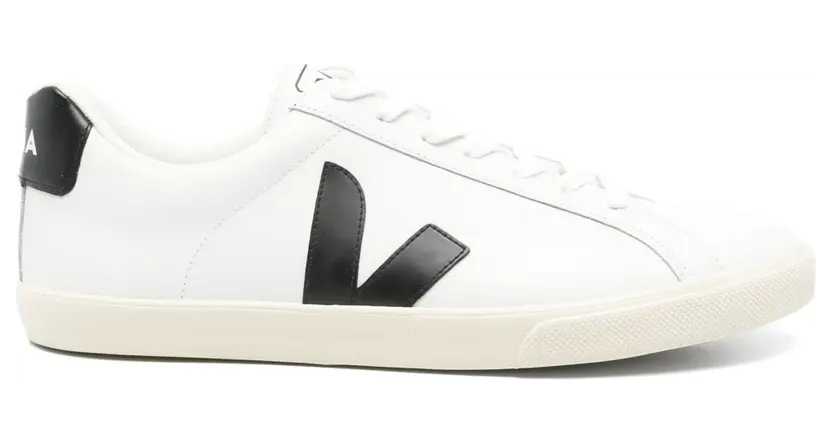 Veja White & Black Esplar Sneakers (EO0200005)