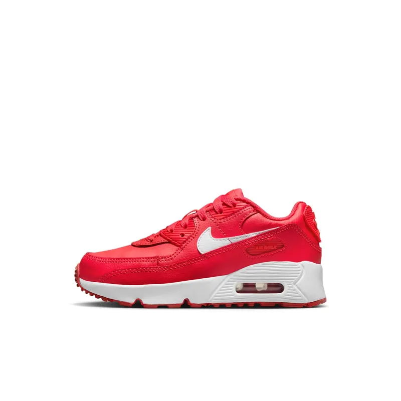 Nike AIR MAX 90 LEATHER PS “Track Red White Mystic Red” (DV3608-600)