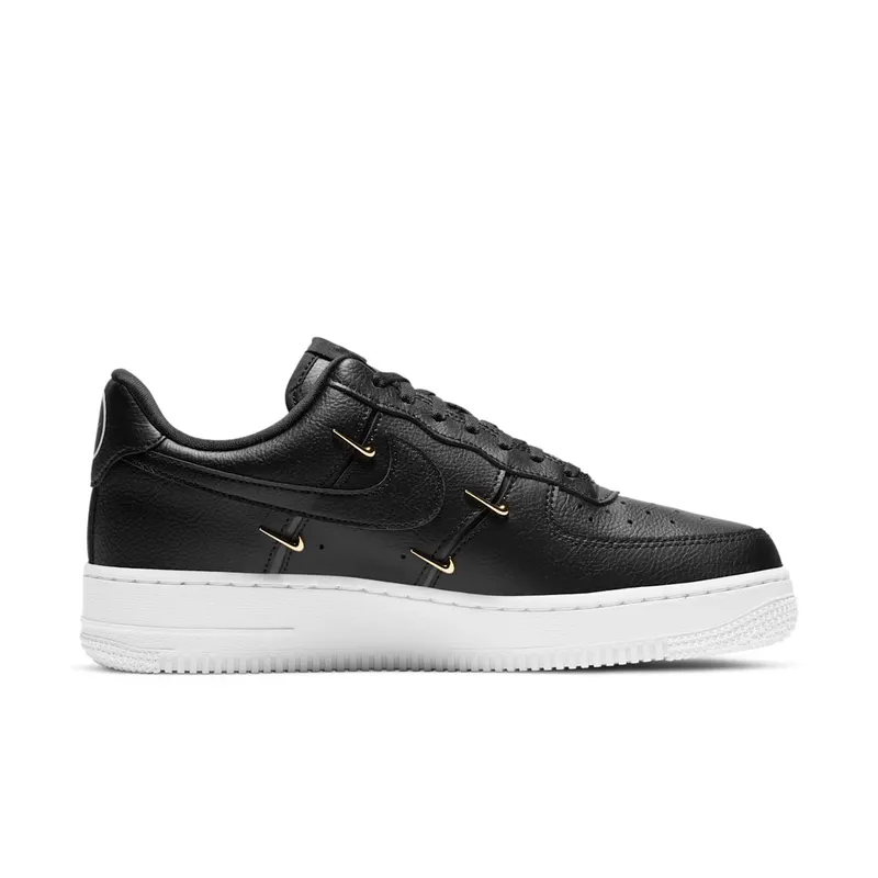 Nike Air Force 1 LX Black (W) Black/Metallic Gold-Hyper Royal-Black (CT1990-001)