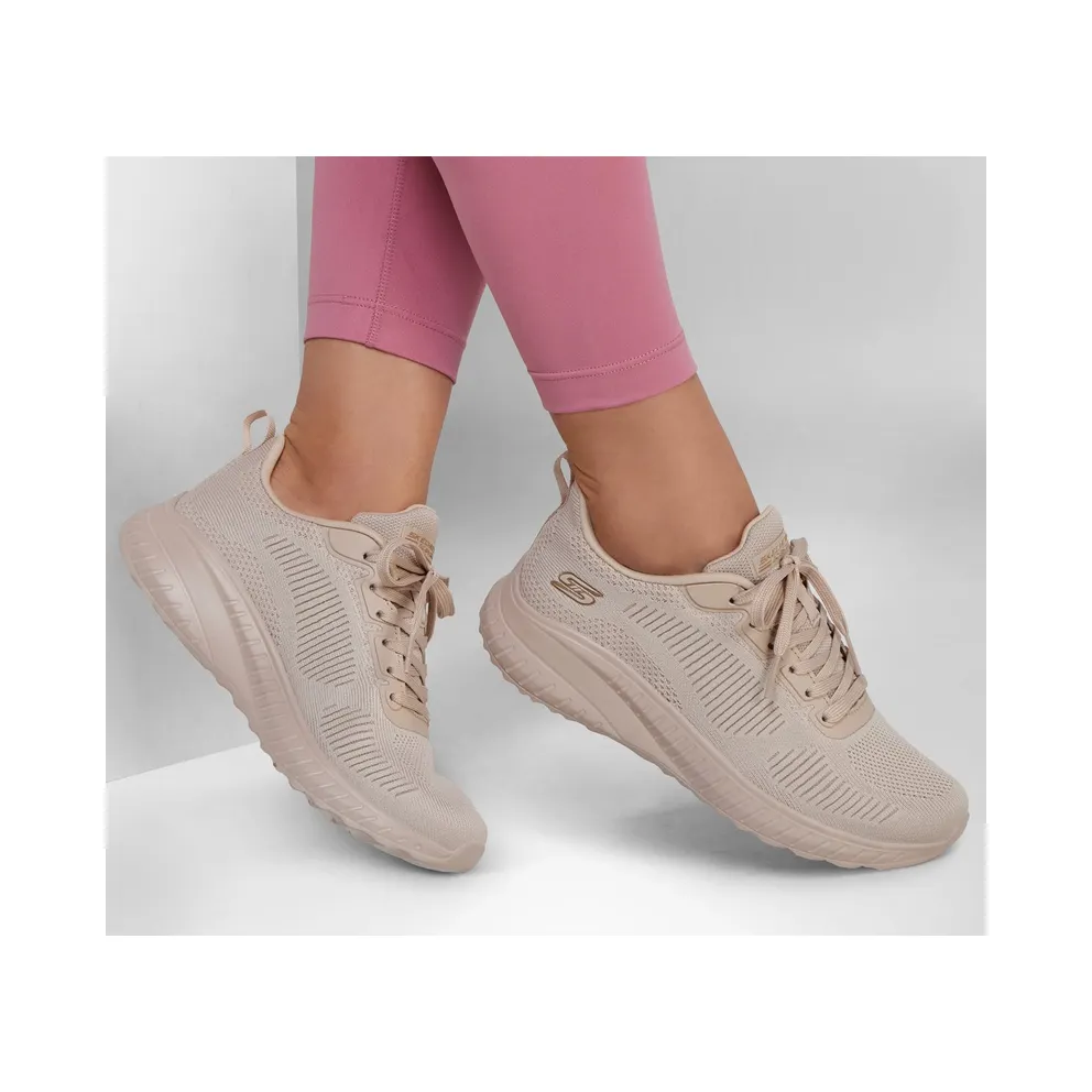Skechers BOBS Sport Squad Chaos – Face Off Sneaker Nude Natuurlijk