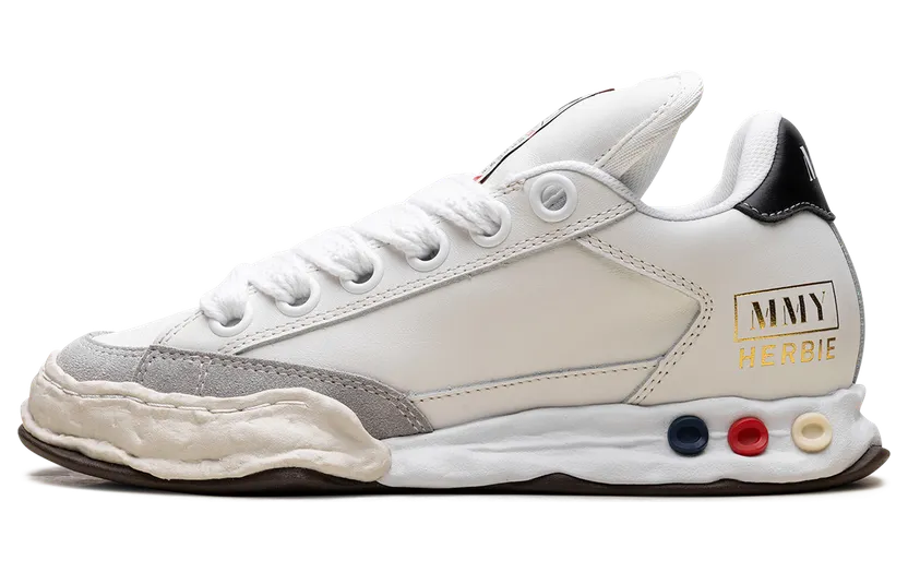 Maison Mihara Yasuhiro Puffer OG Sole Leather Low “WHITE” (A12FW712-WHT)