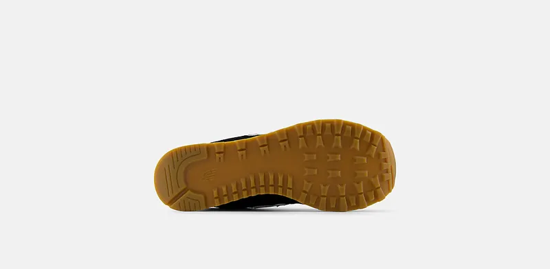 New Balance 574 Black White Gum Brown (U574RAB)