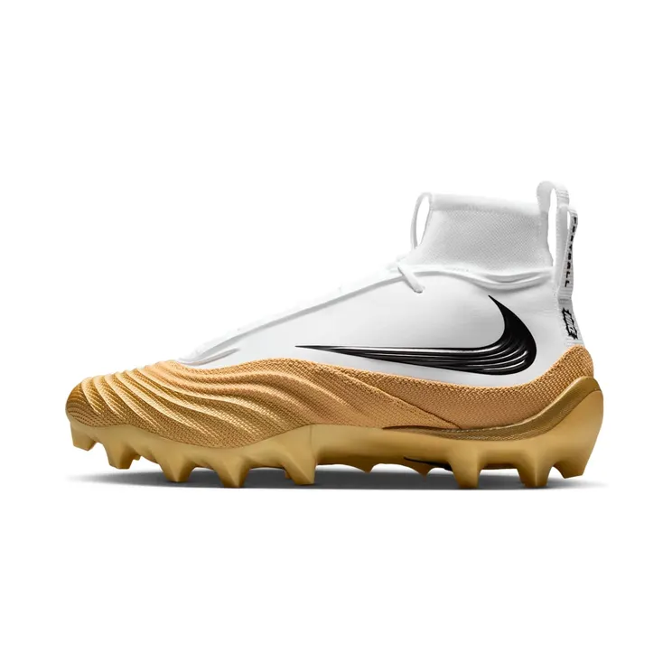 Nike Alpha Menace 5 Pro White Metallic Gold Black (HV7020-103)