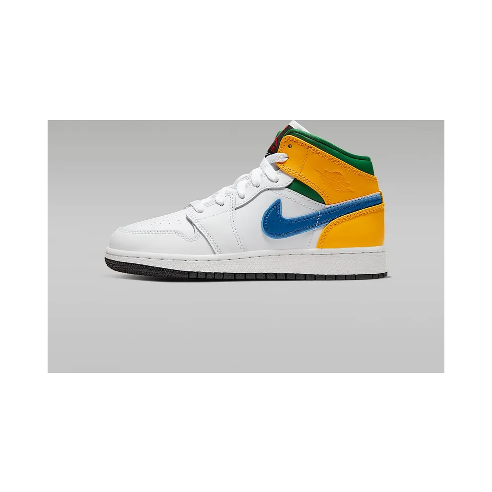 Air Jordan Jordan 1 Mid Alternate Multi-Color (GS) (2020) (554725-128)