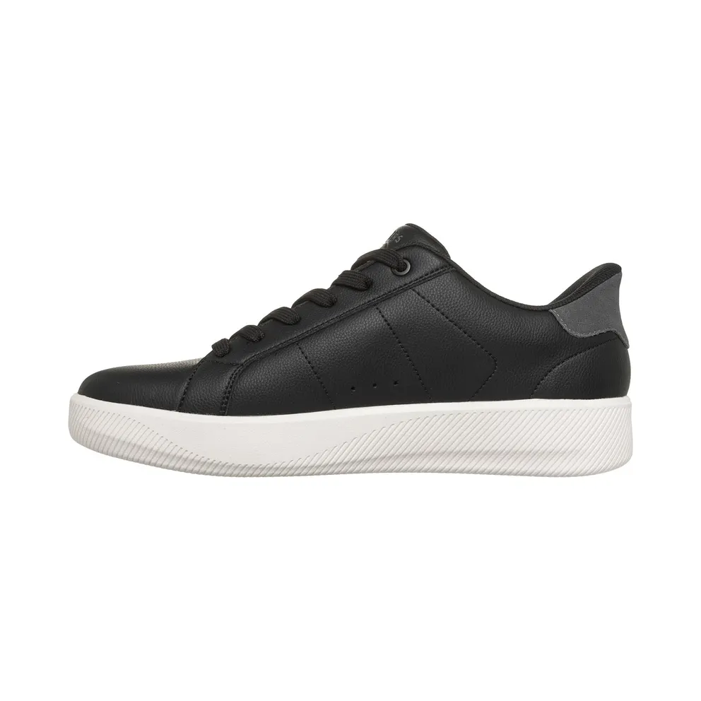 Skechers Slip-ins: Arch Fit Court Break “Single Vented Sneaker Black” (183403BLK)