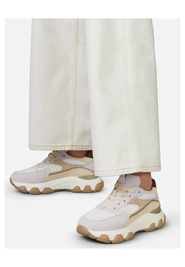 Hogan Hyperactive White Beige Violet (HXW5400ET10O060VAN) (5)