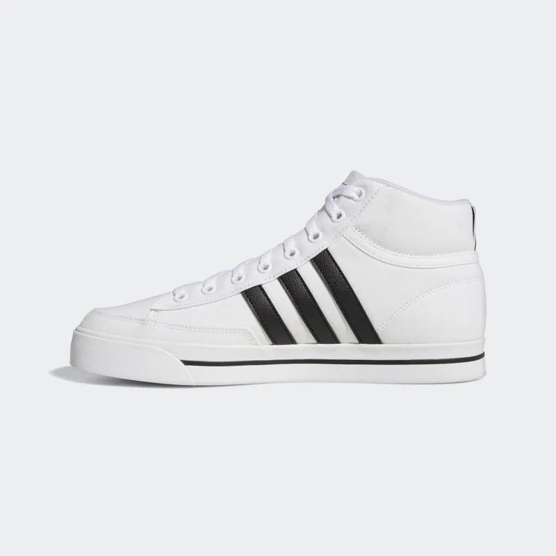 Adidas Retrovulc Mid Canvas Skateboarding Cloud White / Core Black / Grey Two (GW8376)