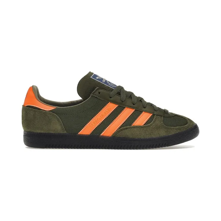 adidas Barrowland SPZL Dust Green Signal Orange (GY3069)