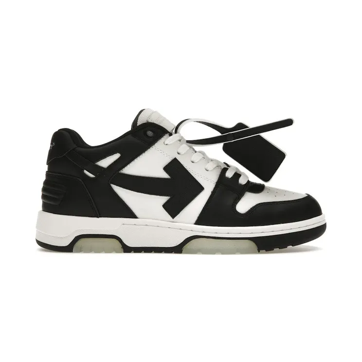 Off-White Out Of Office Calf Leather Panda (OMIA189C99LEA0070110)
