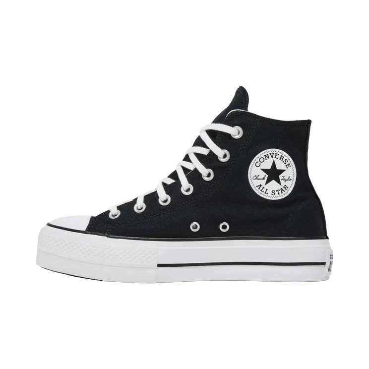 Converse CANVAS PLATFORM CHUCK TAYLOR HIGH “BLACK” (560845F)