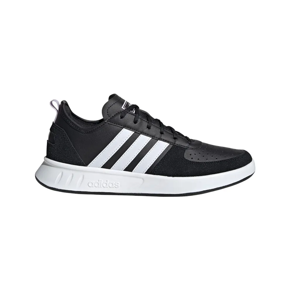 adidas Court 80s Core Black Cloud White Purple Tint (FW9178)