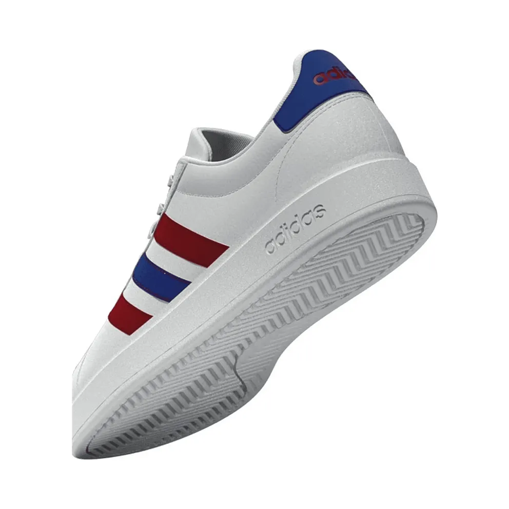 adidas Grand Court 2.0 Cloud White Semi Lucid Blue Better Scarlet (IG9224)