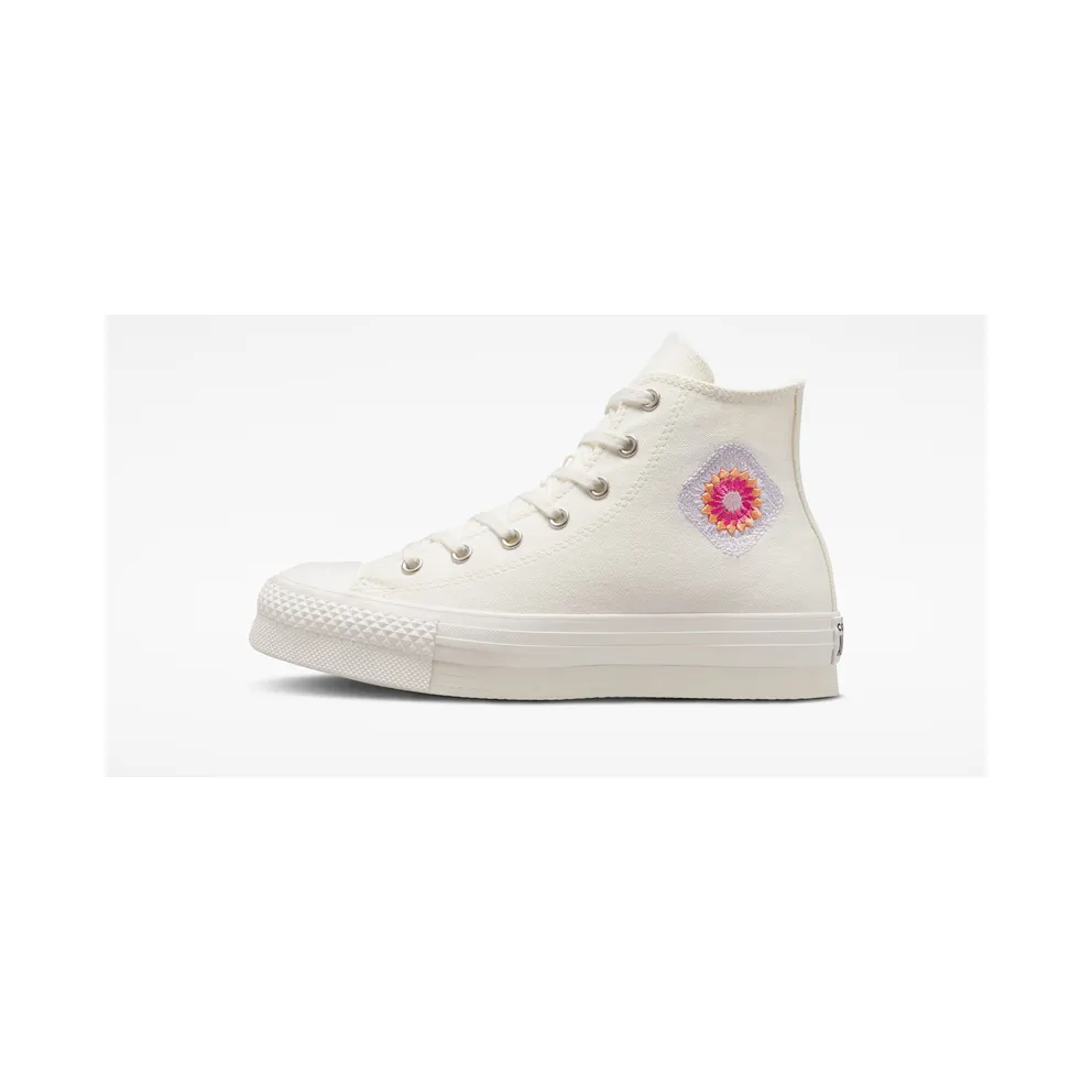 Converse Chuck Taylor All Star EVA Lift Platform Festival Florals Egret/vintage White