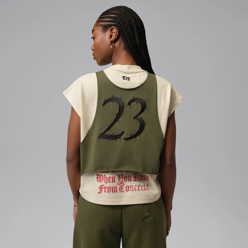 Jordan x Teyana Taylor – “Coconut Milk / Rough Green / University Red / Black” (IM6357-133)
