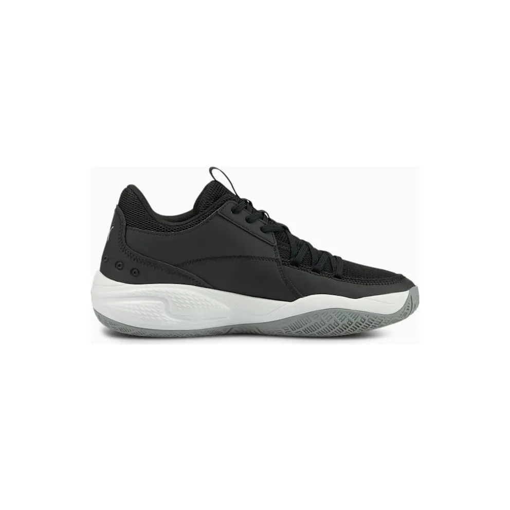 Puma Court Rider Team Basketballschuhe Schwarz/Weiß (195660-06)