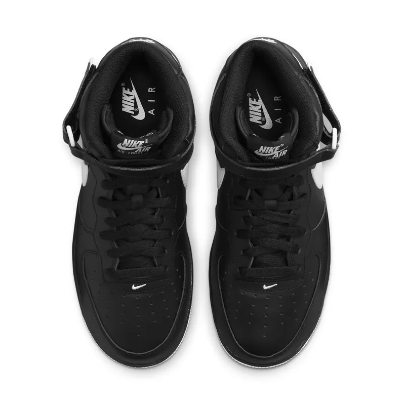 Nike Air Force 1 Mid ’07 Black White Sole (DV0806-001)