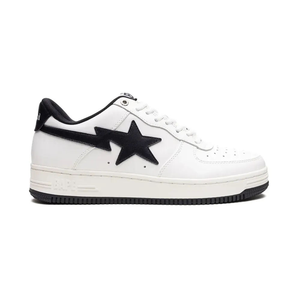 A BATHING APE® Jjjjound x Bapesta White Navy sneakers – Weiß (1I73191912NVY)