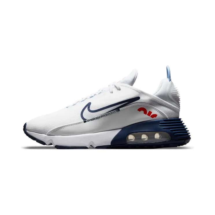 Nike Air Max 2090 “White / Chile Red / Psychic Blue / Midnight Navy” (DM2823-100)