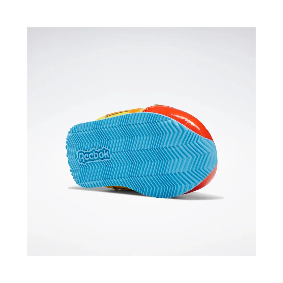 Reebok Royal Classic Jogger 2 Shoes Alert Yellow / Bright Orange / Radiant Aqua