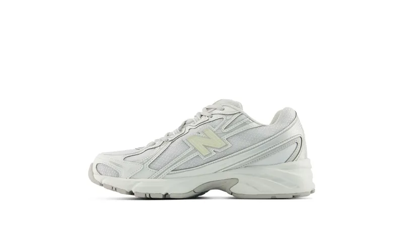 New Balance 740 White Silver Metallic Light Green
