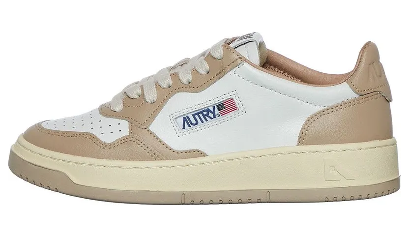 Autry Medalist Low White / White Pep (AULWWB51) (4)