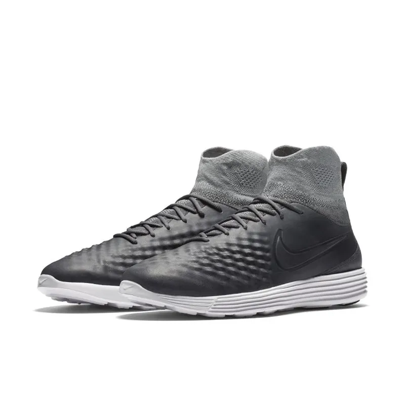 Nike Lunar Magista II 2 Flyknit Dark Grey/Dark Grey-Wolf Grey Dark Grey/Dark Grey-Wolf Grey (852614-002)