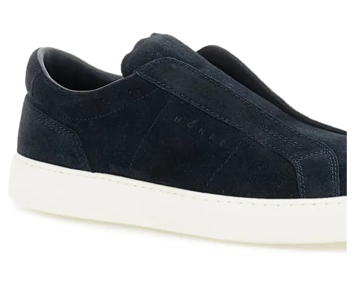 Hogan H-TV Slip-on Leather “Blue” (HXM6680FW60B TMU805) (3)
