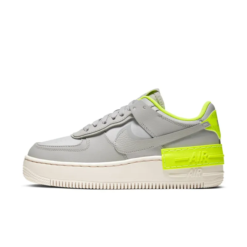 Nike WMNS Air Force 1 Shadow Grey Volt (2019) (CQ3317-002)