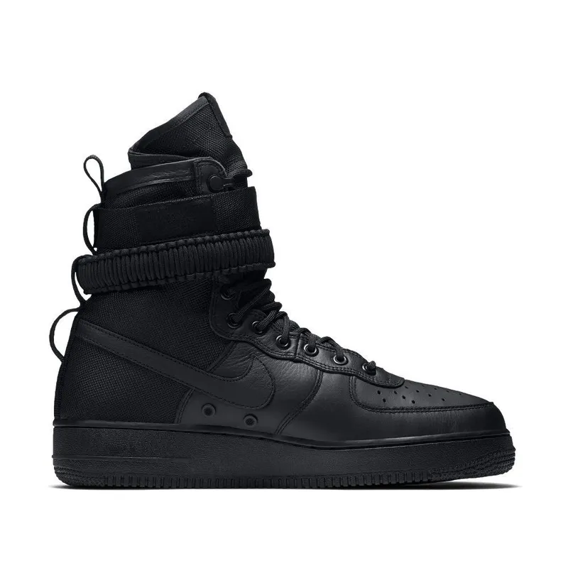 Nike SF Air Force 1 High Triple Black Black/Black (864024-003)