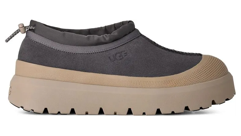 UGG Tasman Weather Hybrid Slipper Obsidian Cobble Grey (1144096-OBB)