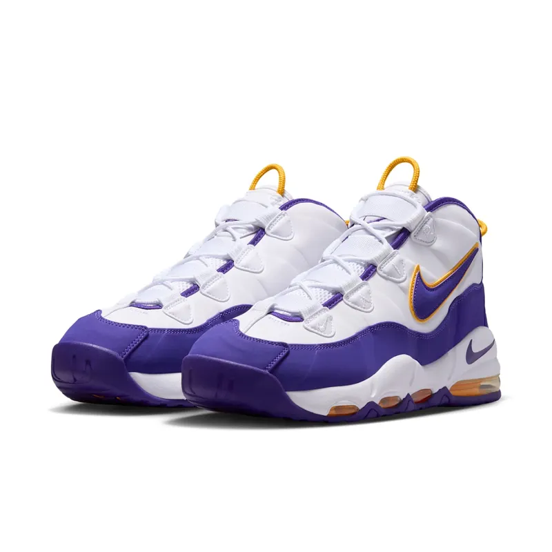 Nike Air Max Uptempo Lakers Derek Fisher White/Court Purple-White-White (311090-103)