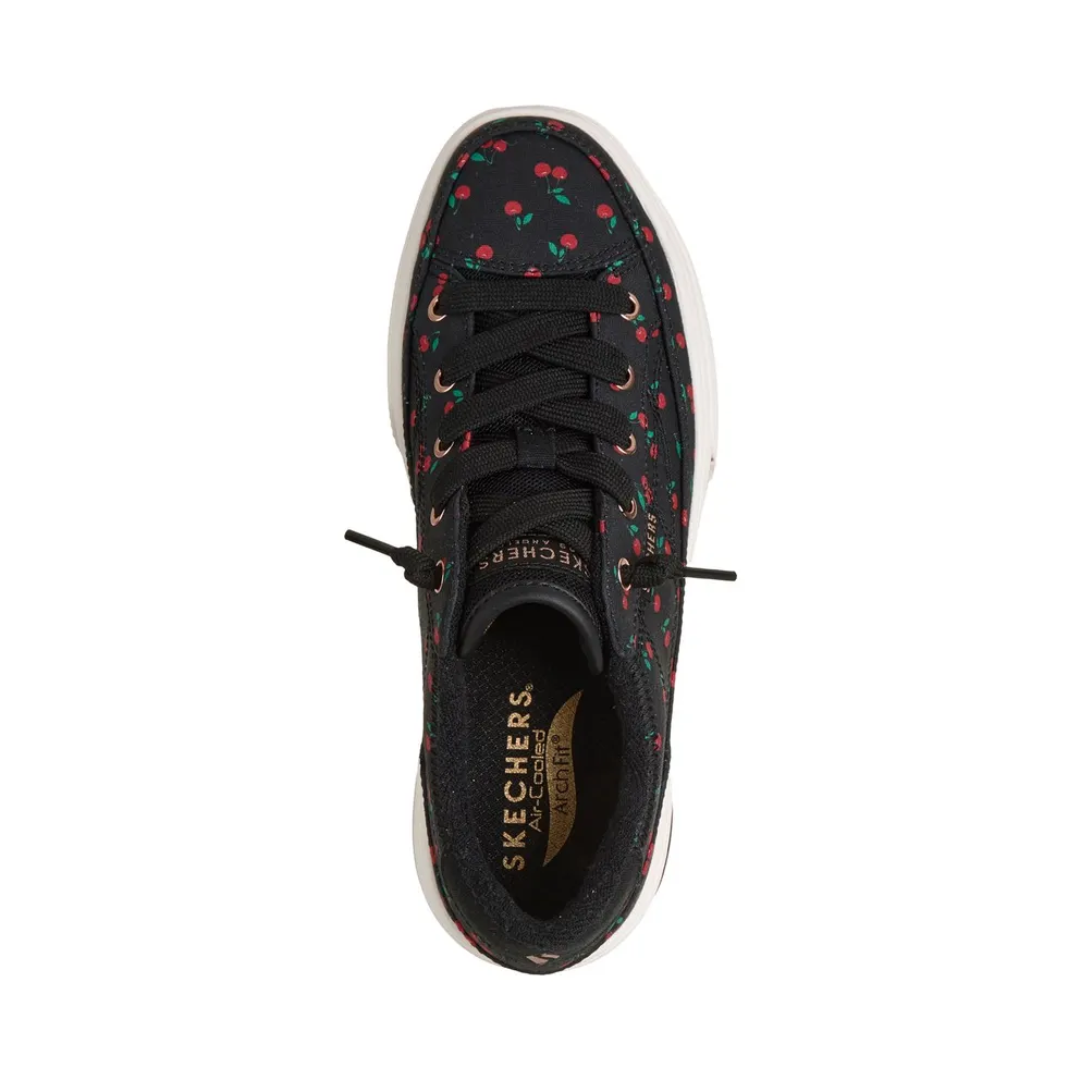 Skechers Arch Fit Arcade “Flowa Powa Sneaker Black / Red” (177194BKRD)