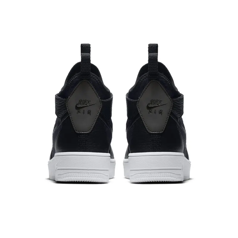 Nike  Air Force 1 Ultraforce Mid Black White (W) Black/Black-White (864025-005)